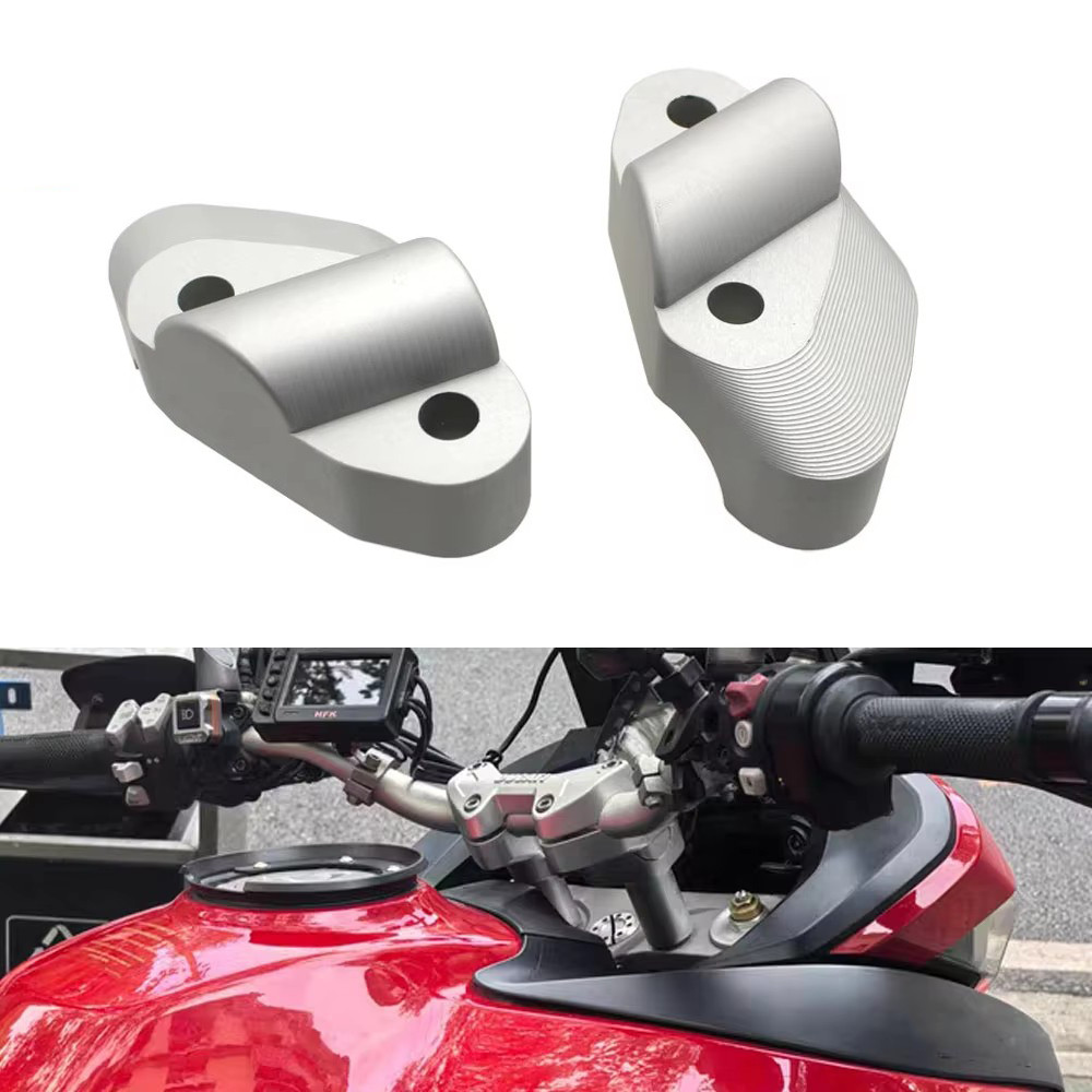ขายร้อนเหมาะสําหรับ Ducati Range Rover Multistrada950/1260/1200S ดัดแปลงแฮนด์เพิ่มความสูงรหัส Backward Moving