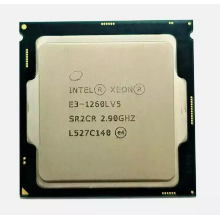 โปรเซสเซอร์ E3-1260L V5 2.9GHz SR2LH LGA 1151 45W 4-Core 8M ใช้