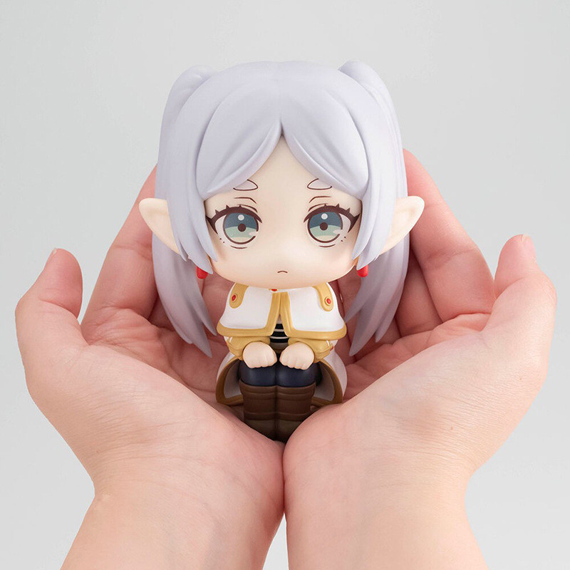 Look Up Frieren Beyond Journeys End อะนิเมะรูป Sousou ไม่มี Frieren Action Figure Fern Figurine ตุ๊ก