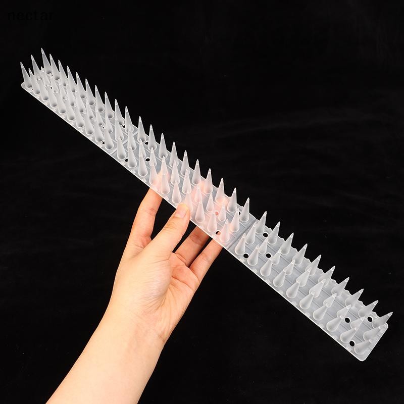 Tar DIY อุปกรณ์เสริม Repeller แมวพลาสติก bird Repellent Anti Pigeon Anti-bird กระรอกสวนรั้วควบคุมโปร่งใส Spikes N