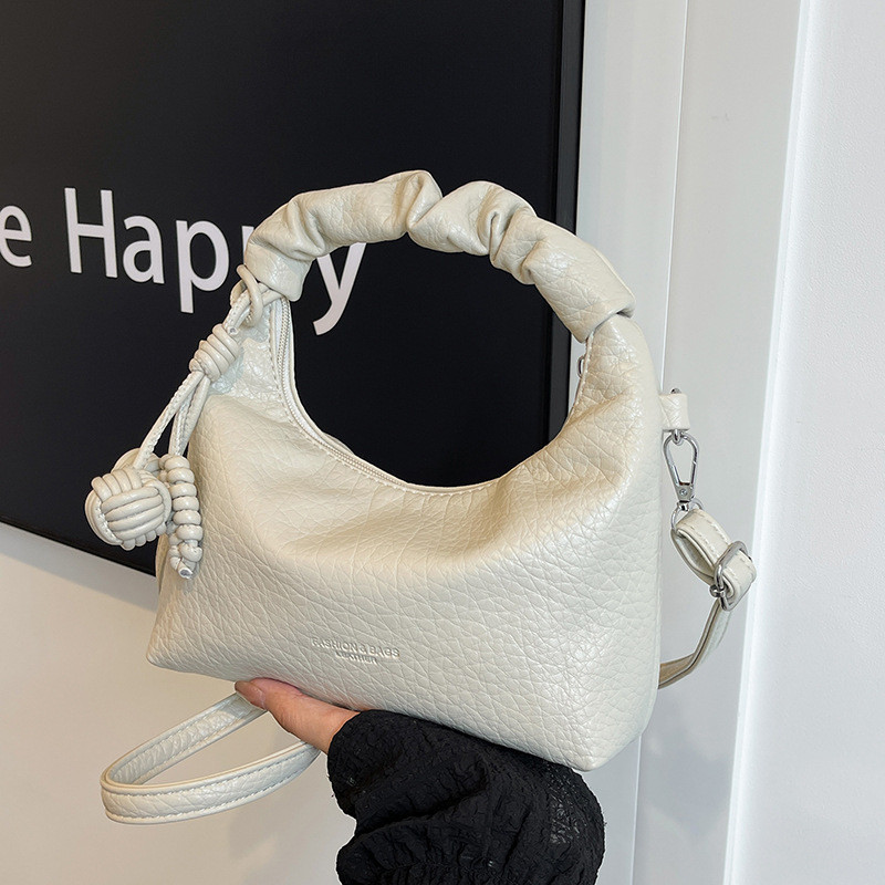 Mousoon High Sense MiuMiu Bag Underarm Bag Womens New Special-Interest Design Shoulder Crossbody Portable Dumpling Bag