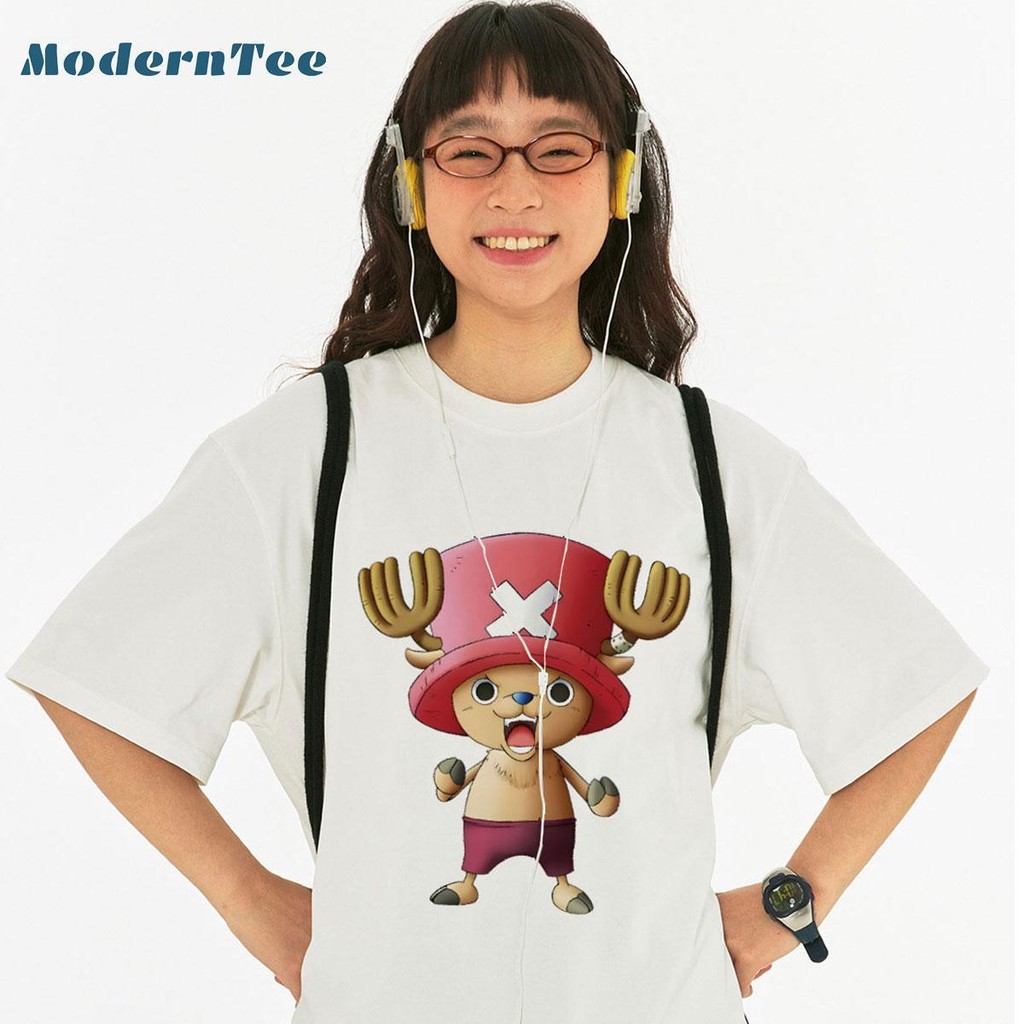 （ของมาใหม่）คอกลมหลวม ผ้าฝ้ายคุณภาพสูง เสื้อยืด