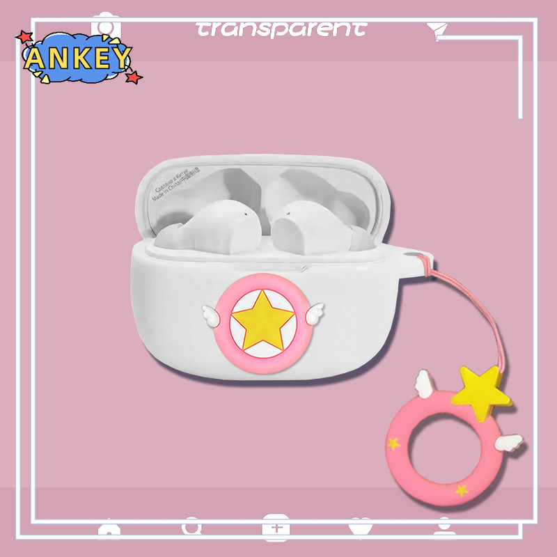 Case for JBL Wave Beam 2 , Vibe Beam , W200 TWS Silicone Cute Cartoon Protective Covers Wireless Earbuds Shell TWS Headphone Portable - รูปที่ 6