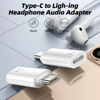 Type-C ถึงสําหรับอะแดปเตอร์เสียงหูฟัง iOS USB-C ชายสําหรับตัวแปลงหูฟัง iOS หญิง