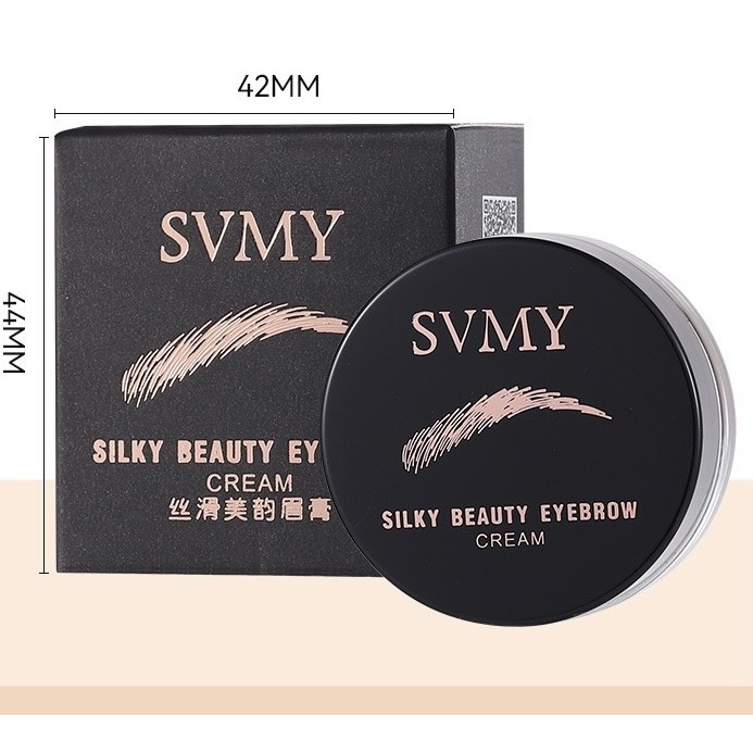 shiny.girl:SVMY เจลเขียนคิ้วตลับ พร้อมแปรง เนื้อเนียนนุ่ม เกลี่ยง่าย กันน้ำ ติดทน 3 สี-B958 - รูปที่ 5