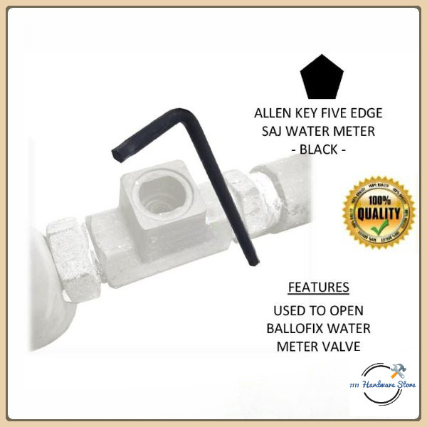 ALLEN KEY 5 EDGE SAJ น้ําเมตรพิเศษคีย์ SAJ AIR เมตร KUNCI BALLOFIX L ALLEN KEY BALLOFIX ALLEN KEY