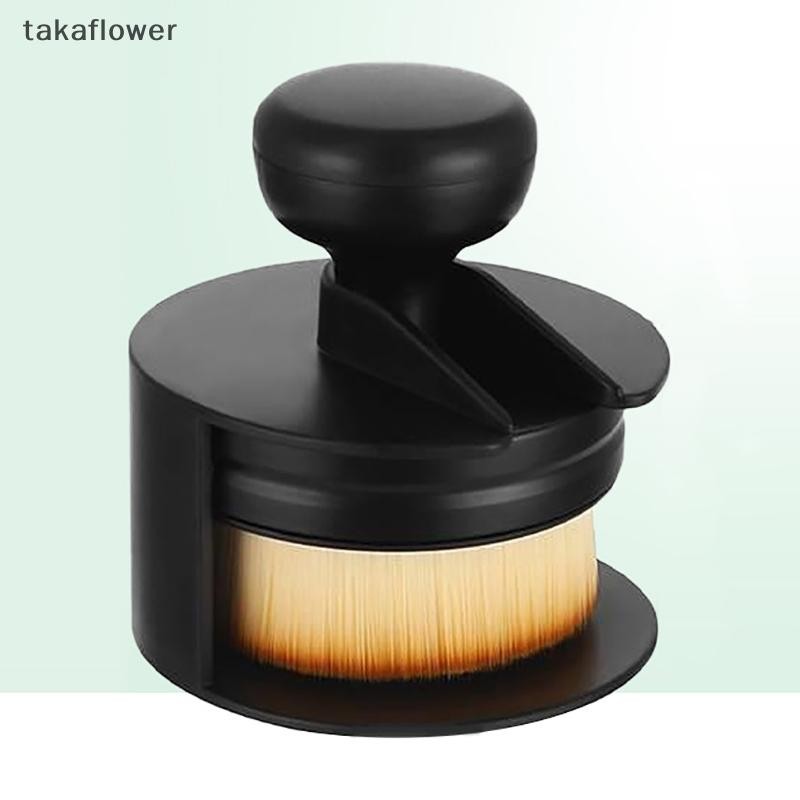 Takaflower แปรงไวนิลแบบพกพา Anti Static Record Brush แปรงทําความสะอาดขนแปรงคาร์บอนไฟเบอร์สําหรับบันทึกไวนิลแปรงทําความสะอาดใหม่