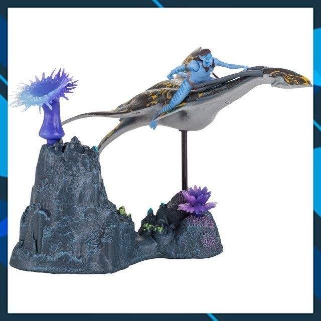 McFarlane Avatar World of Pandora 3.5 นิ้ว Avatar 2: The Way of Water - Neteyam & Ilu