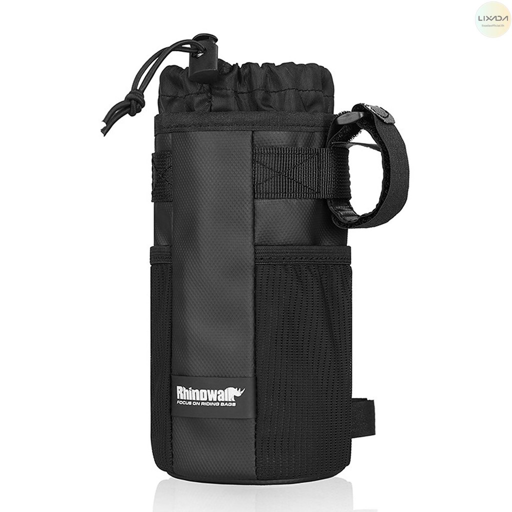 Lixada ฉนวนจักรยานกระเป๋าจักรยานผู้ถือขวดรอบขวดน้ํา Heavy Duty เครื่องดื่มขวด Ba