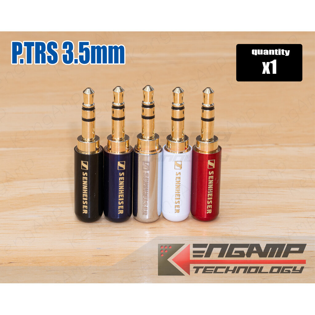 (1ตัว) [PJ] ปลั๊ก TRS3.5mm NOLOGO และ มีโลโก้ สำหรับเข้าสาย 3-4mm ใช้สำหรับต่อช่องหูฟังหรือ AUX