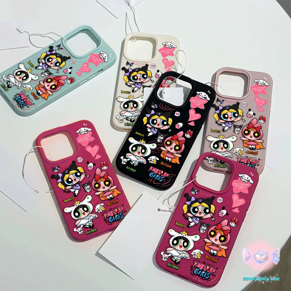 🌹จัดส่งในพื้นที่🌹เคสเหมือนเปลือกลิ้นจี่ ตำรวจหญิงทรงพลัง สําหรับIPhone16 15 14 13 7 8plus Pro Promax XR XS เลือกได้5สี