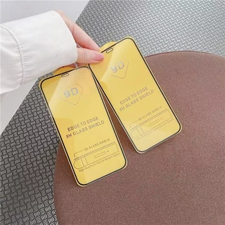แบบเต็มจอ 9D ทุกรุ่น ฟิล์มกระจก ฟิล์มกระจกกันกระแทก for iPhone 11 17 13 15 Pro 12 Pro Max 13 Pro Max/ XR /16 7/8PLUS 14