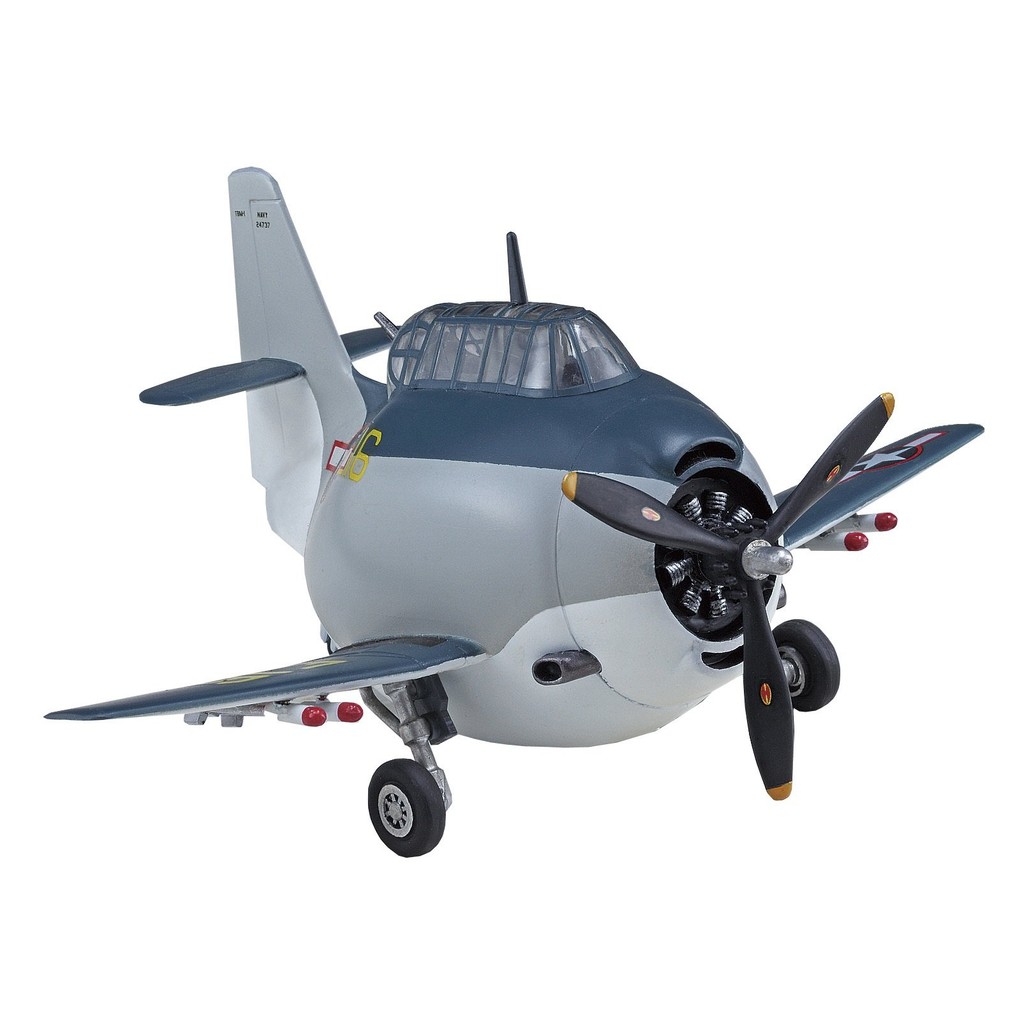 Hasegawa Egg Plane US Navy TBF/TBM Avenger Non-Scale Plastic Model TH28