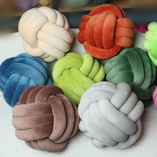 ตุ๊กตาเชือกบอลโยนหมอน,เบาะกํามะหยี่ทอมือ,บ้านโซฟาอ่าวหน้าต่า…