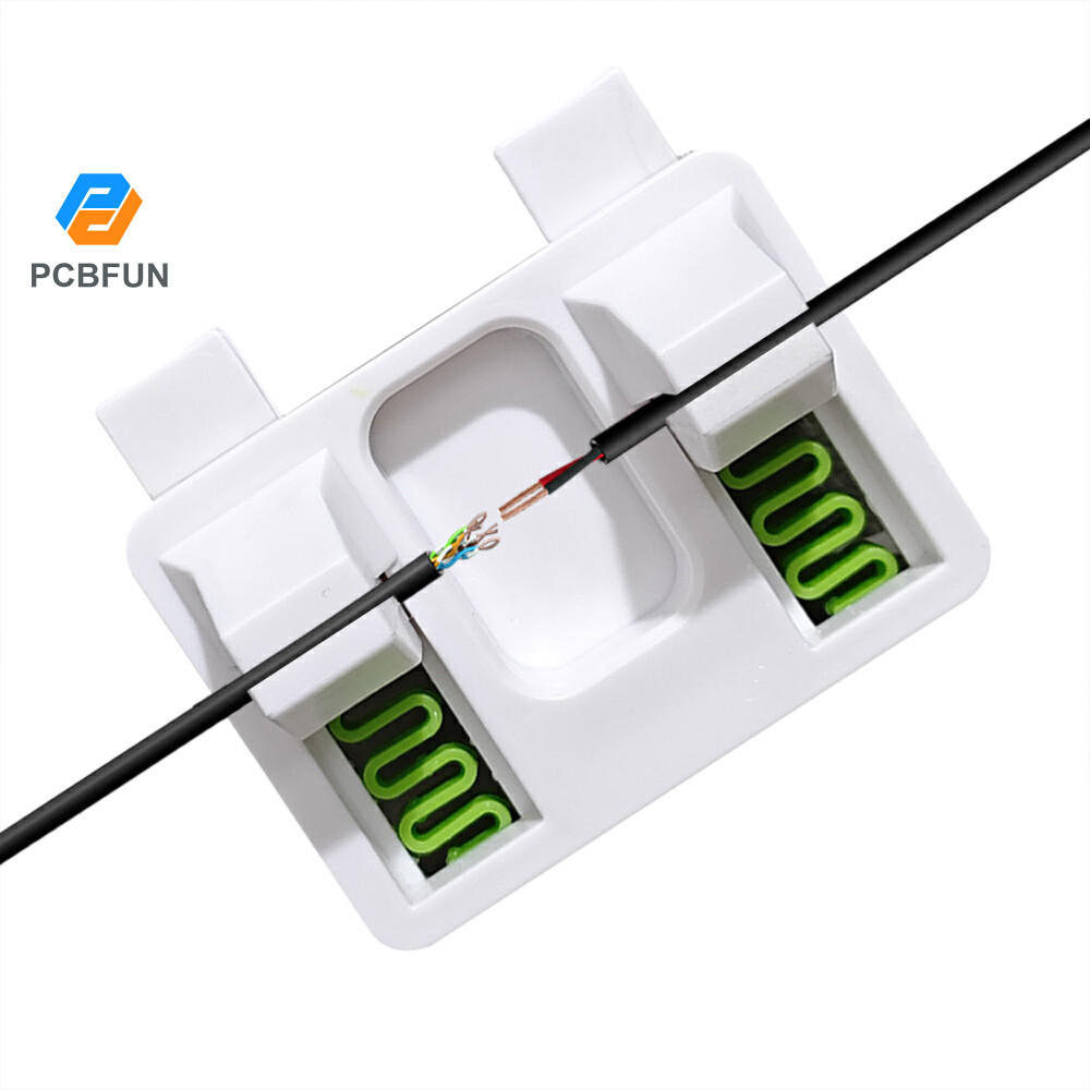 Pcbfun ABS Solder Line Fixture, สีขาวสีเขียวติดตั้งทนความร้อน Soldering Bench Fixture สําหรับเมนบอร์ดบัดกรี