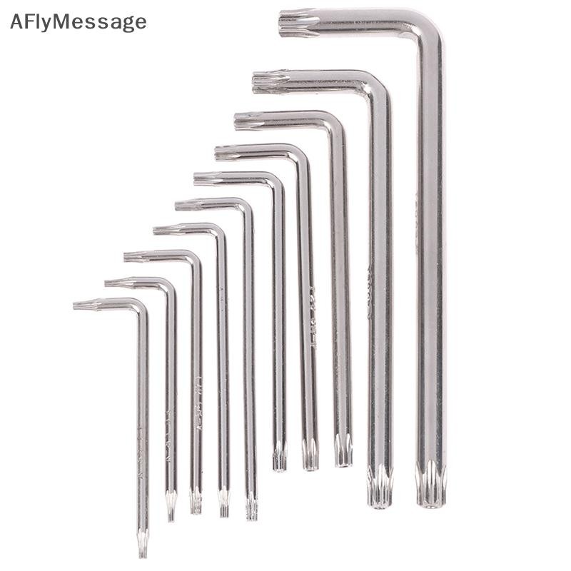 AFl T7 T8 T9 T10 T15 T20 T25 T30 T40 หก Lobe Torx Tamper Proof Security Bolt Hole ไขควงสกรู Driver Key TH