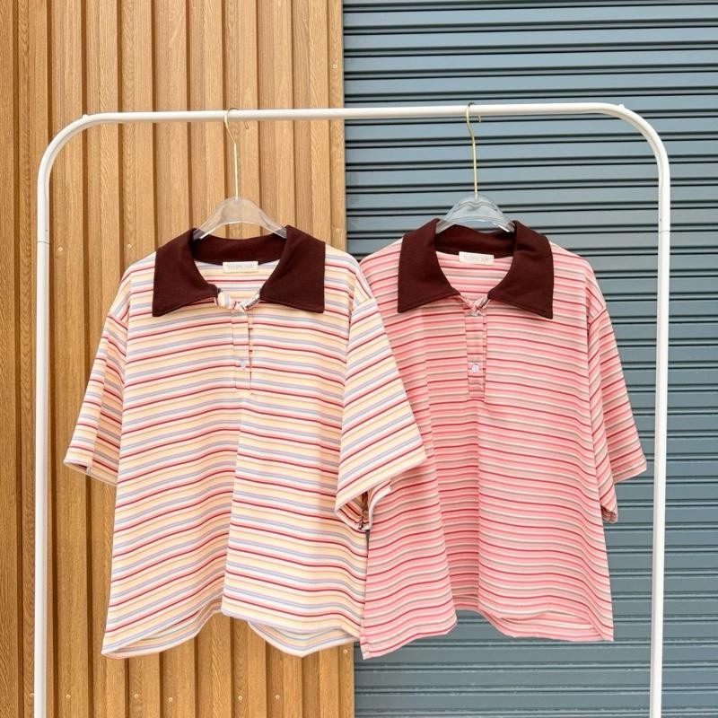 Gelato Polo เสื้อคอปก โปโล สาวอวบ อก 54 ไซส์ใหญ่ รุ่นเจลาโต้