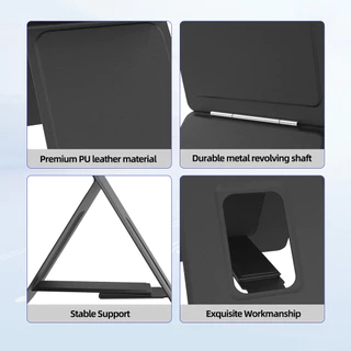 GOOJODOQ BD3010 Magnetic Folding Bracket Adjustable Viewing Angles Ultra Thin and Foldable Suitable for Most Smartphones