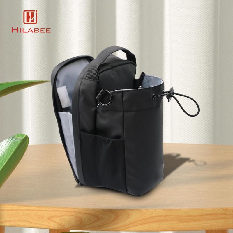 [hilabee] Gym Bag Portable for Men Gym Accessories Pouch with Handle Shoulder Strap Water