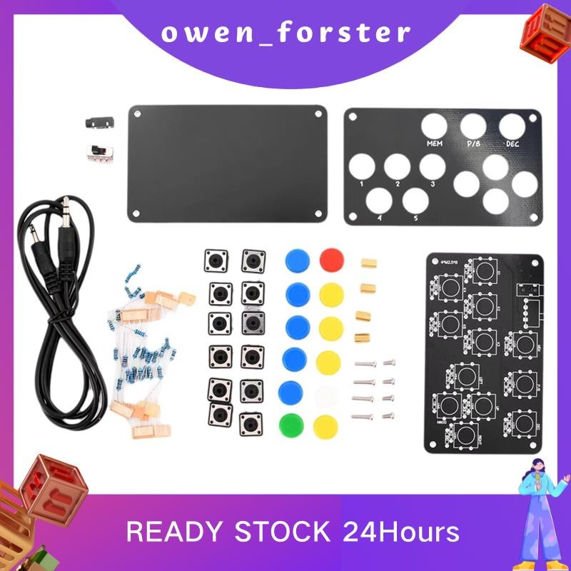 In Stock อุปกรณ์เสริมวิทยุสองทาง-คีย์บอร์ดควบคุมระยะไกลสําหรับ FT-710 FT-991 FT-891 DIY Kit