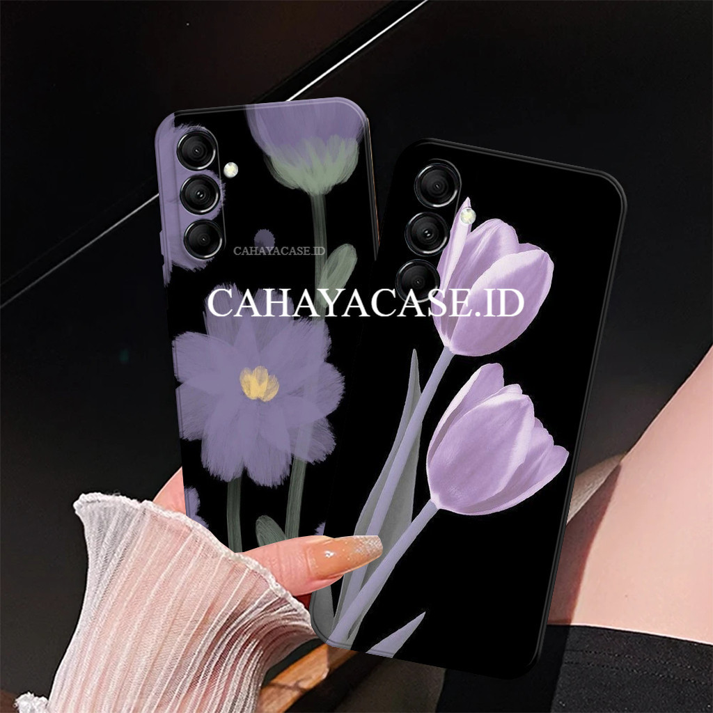 Samsung M15 A15 A14 A24 A25 A34 A35 A54 A55 A05s M14 M34 M54 ปลอก Bun9a ซิลิโคน Tpu ยืดหยุ่น Motif