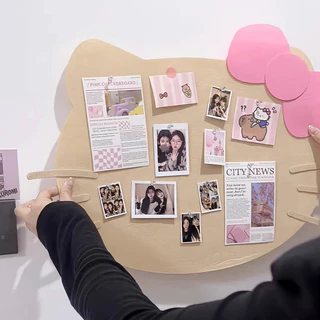 Creative Felt Photo Wall Board ฉากหลัง Handmade แมวน่ารัก Cat Wall ตกแต่ง