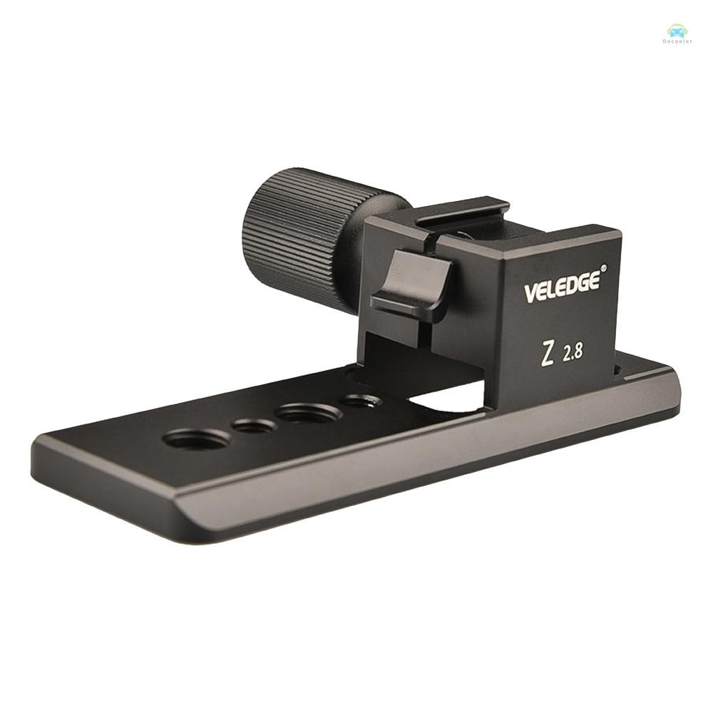 Yb2 ฐานเลนส์ VELEDGE อลูมิเนียมอัลลอยด์ Arca QR แผ่นเลนส์คอขาตั้งขาตั้งขาตั้งฐานยึดเลนส์รองรับสําหรับ Z-mount 70-200 มม.F2.