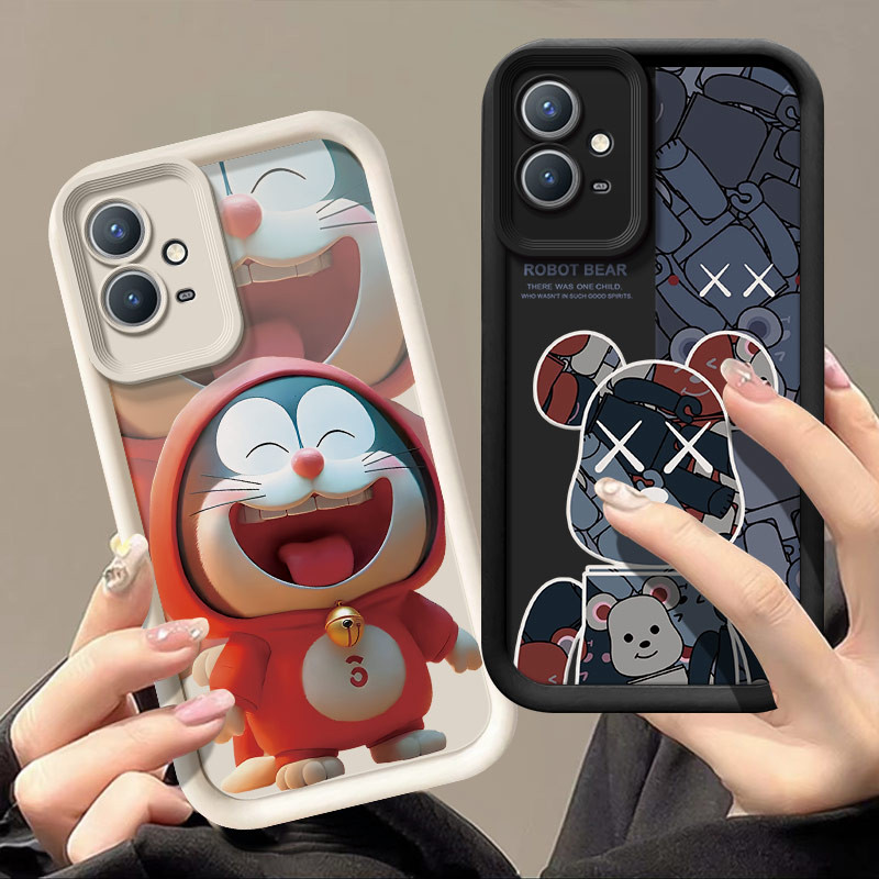 เคส vivo y30 5g เคส vivo y55 5g สําหรับปลอก y75 5g case น่ารัก เคสโทรศัพท์ป้องกันการหล่น