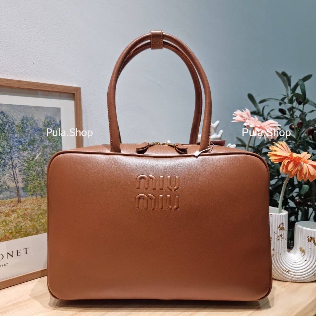 กระเป๋าสะพายมิวมิว MIUMIU LEATHER BEAU BAG 007