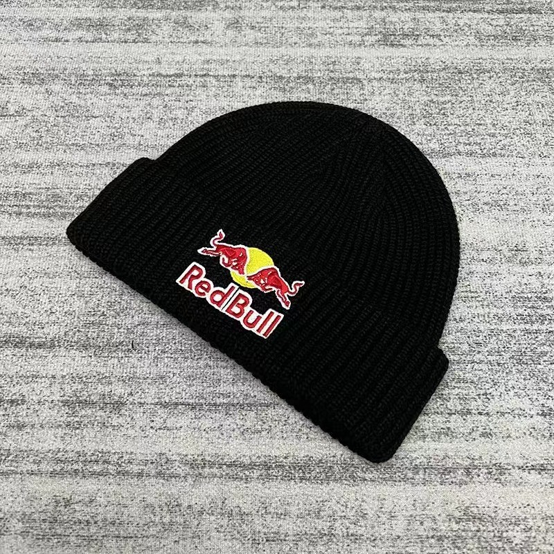Red.bull Brimless Hat หมวกถักกันลมเข้ากันทั้งหมด