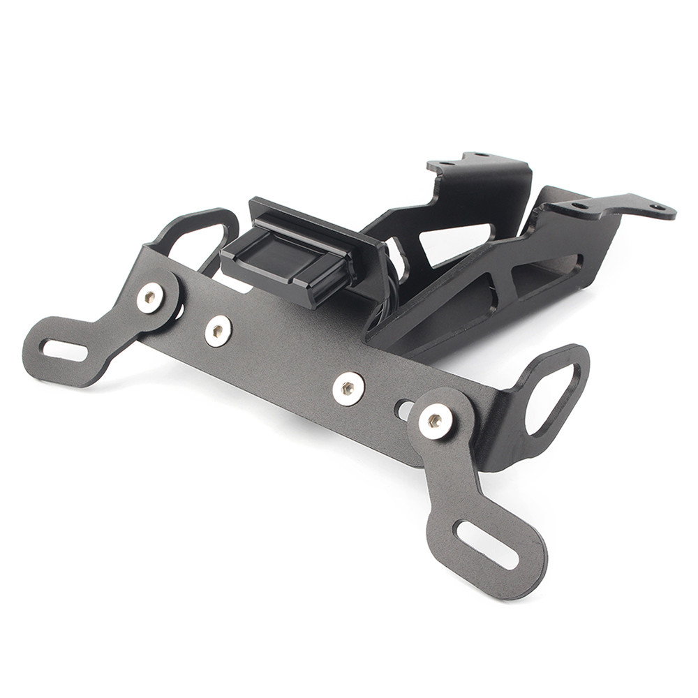 รถจักรยานยนต์กรอบป้ายทะเบียนผู้ถือหาง Tidy Eliminator จดทะเบียนสําหรับ Yamaha MT-09 MT09 Tracer 2015 2016 2017