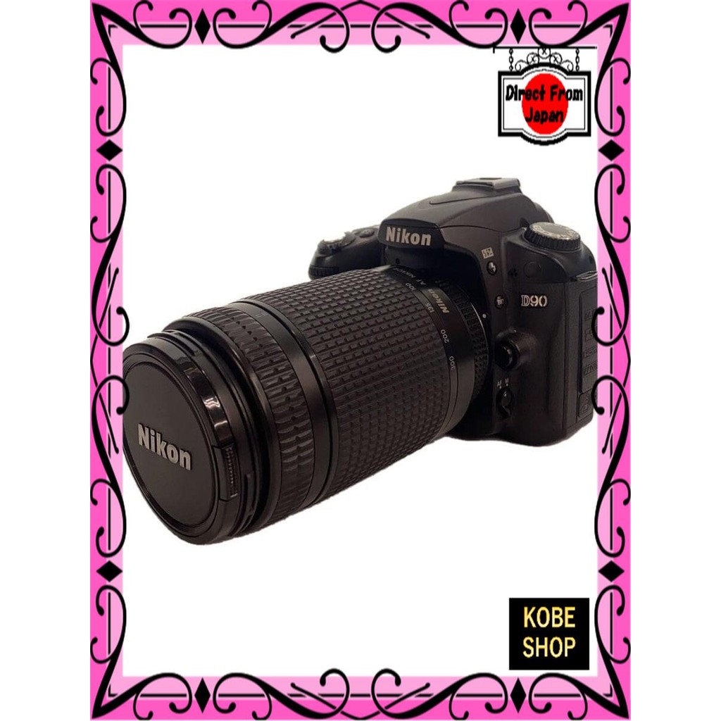 【ส่งตรงจากญี่ปุ่น】 ชุดเลนส์ Nikon D90 AF NIKKOR 70-300 มม. F:4-5.6 【สินค้ามือสอง】