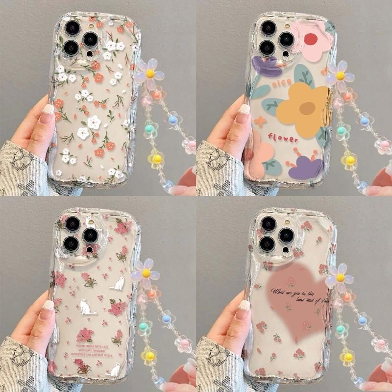 Yเคสมือถือลายดอกไม้สำหรับ Xiaomi redmi Note 13 Pro 5g 12 4G 8 11 10 12 13 Pro PLUS 12S redmi 12S 13C