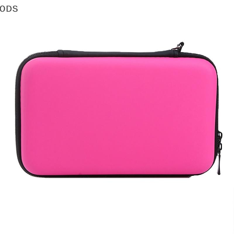 Ods 1PC สําหรับ 3DS XL 3DS LL EVA ผิวพกพากระเป๋าสําหรับ Nintendo 3DS XL LL พร้อมสายคล้องทนทานรอบป้องกันกรณี OD