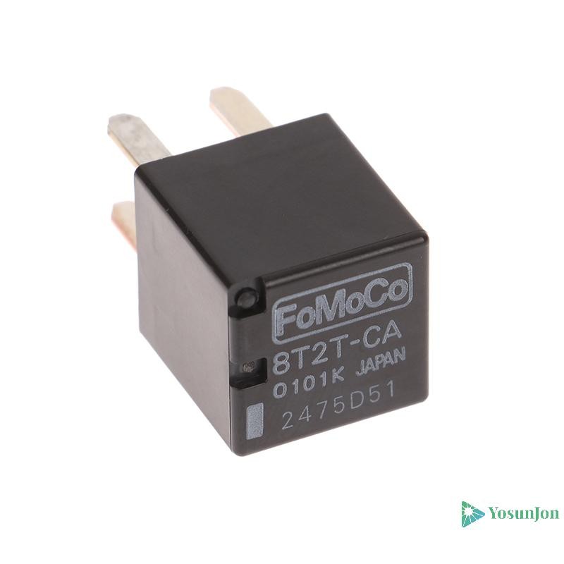 YosunJon] ใหม่ 8T2T-CA 12V 4 Plug-in สําหรับ Monteo Fox Sharp Boundary Cabin ปลอดภัยกล่องรีเลย์รถ RE