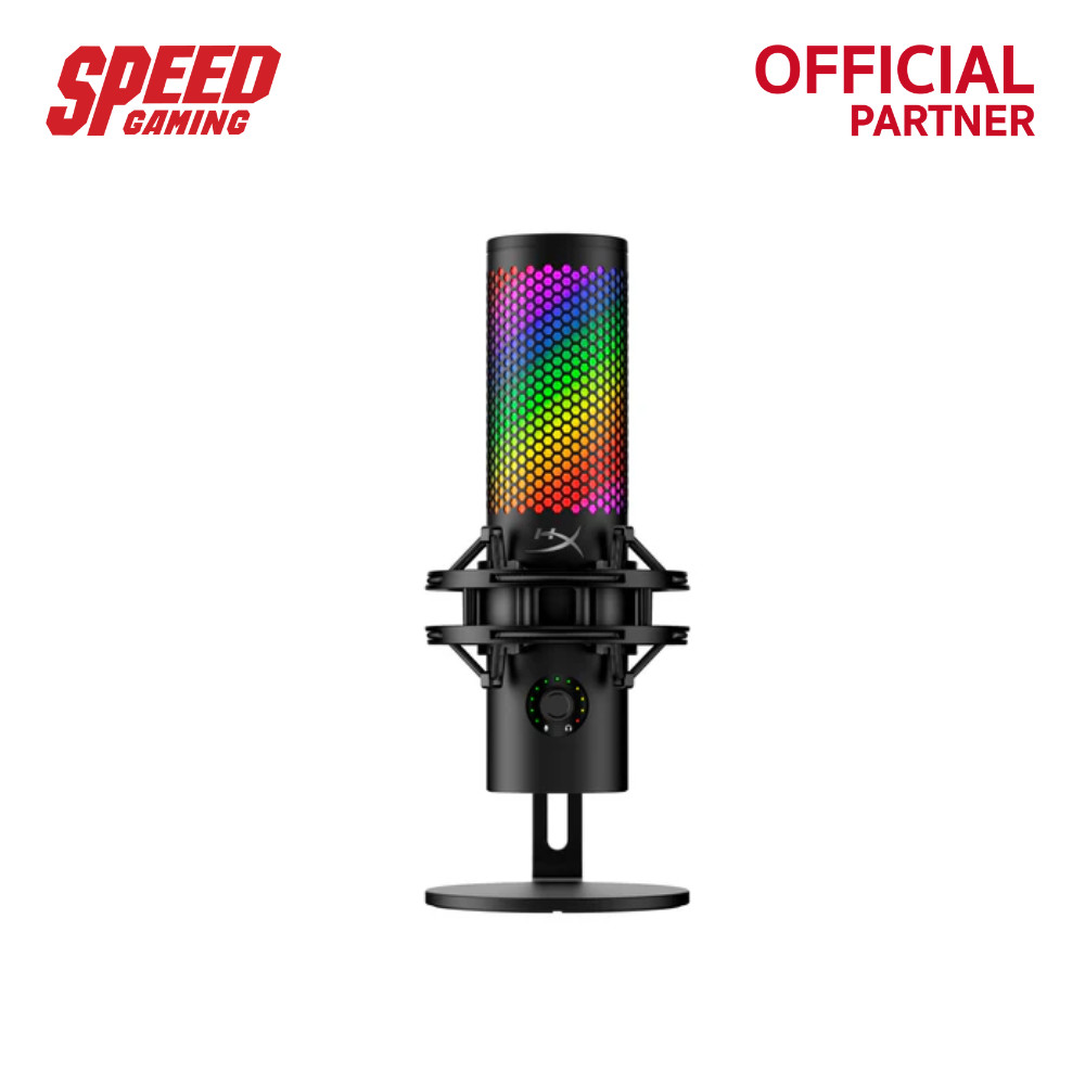 HYPERX (9A273AA) QuadCast 2S RGB USB Microphone (ไมโครโฟน) | By Speed Gaming