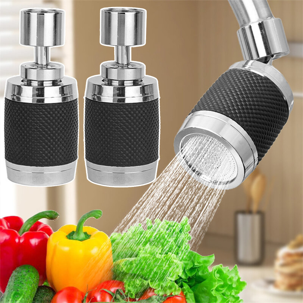 360 องศาหมุน Splash-Proof Tap Splash Filter Faucet Extender สามความเร็วปรับ Universal น้ําร้อนและเย็น