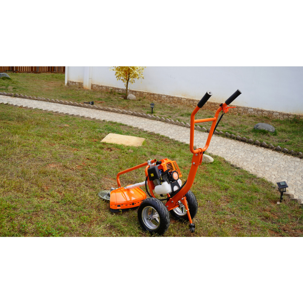 room_shop101 OO POWER รถเข็นตัดหญ้าเครื่องยนต์2จังหวะ รุ่นOO-HPCH520A ขนาด 52CC.