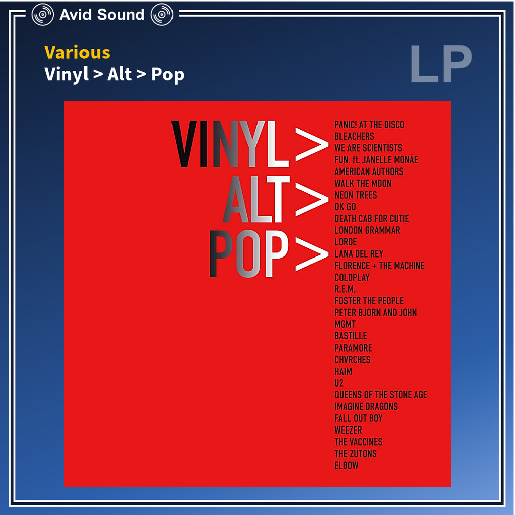 แผ่นเสียง รวมเพลง Various Artists Vinyl > Alt > Pop ใหม่ ซีล Compilation Vinyl LP