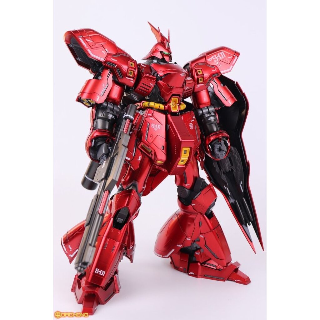 สต็อคในไทยพร้อมส่ง กล่องไม่สวย [Daban] MG 1/100 6631S MSN-04 Sazabi Ver.Ka Special Coating (Plastic 