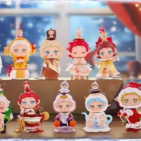 Heatup FAYA STANDCHEN OF SNOW KINGDOM Stanchen ของอาณาจักรหิมะ กล่องตาบอด สไตล์ที่เลือกได้ น่ารักตุ๊กตา ของเล่น