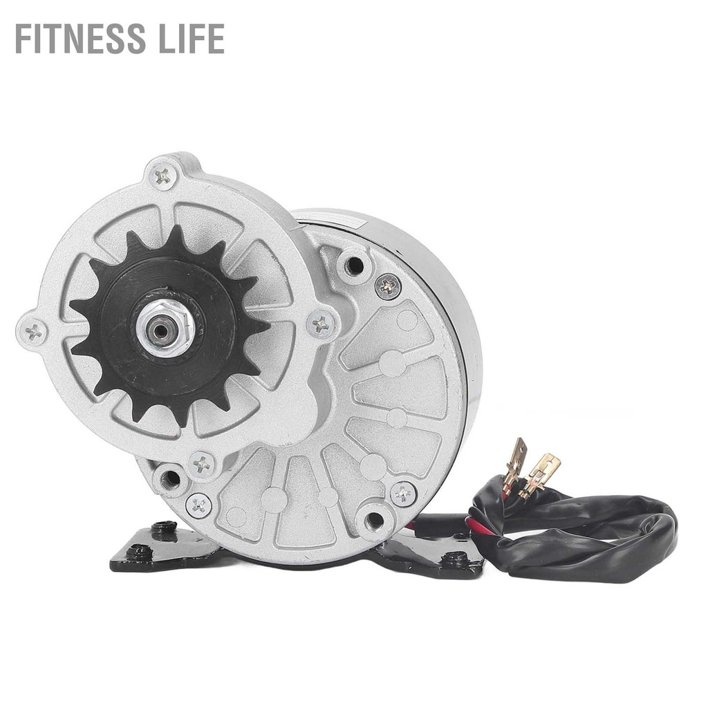 Fitness Life 24V 500W DC มอเตอร์ 13T 2800 RPM เกียร์มอเตอร์แปรงลดความเร็วมอเตอร์สำหรับไฟฟ้าจักรยาน