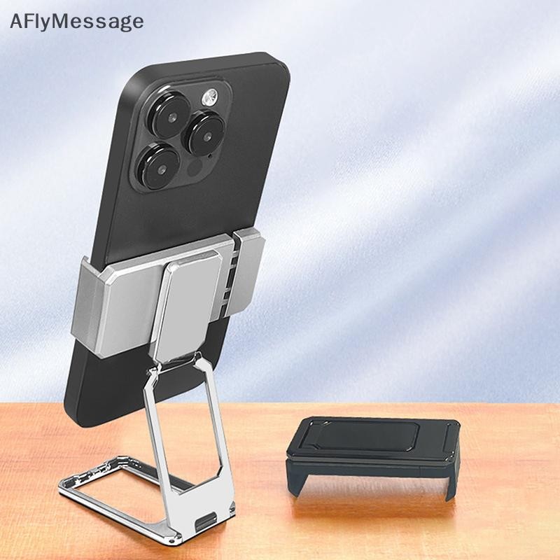 Afl ที่วางโทรศัพท์ ขาตั้งนิ้วโลหะ หมุนได้ สมาร์ทโฟนแม่เหล็ก รถ Ultra Desktop TH
