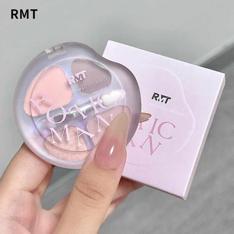 ROMANTIC BEAUTY Eyeshadow พาเลทอายแชโดว์สี่สี การปรับเปลี่ยนใบหน้า Shadow All-In-One Palette