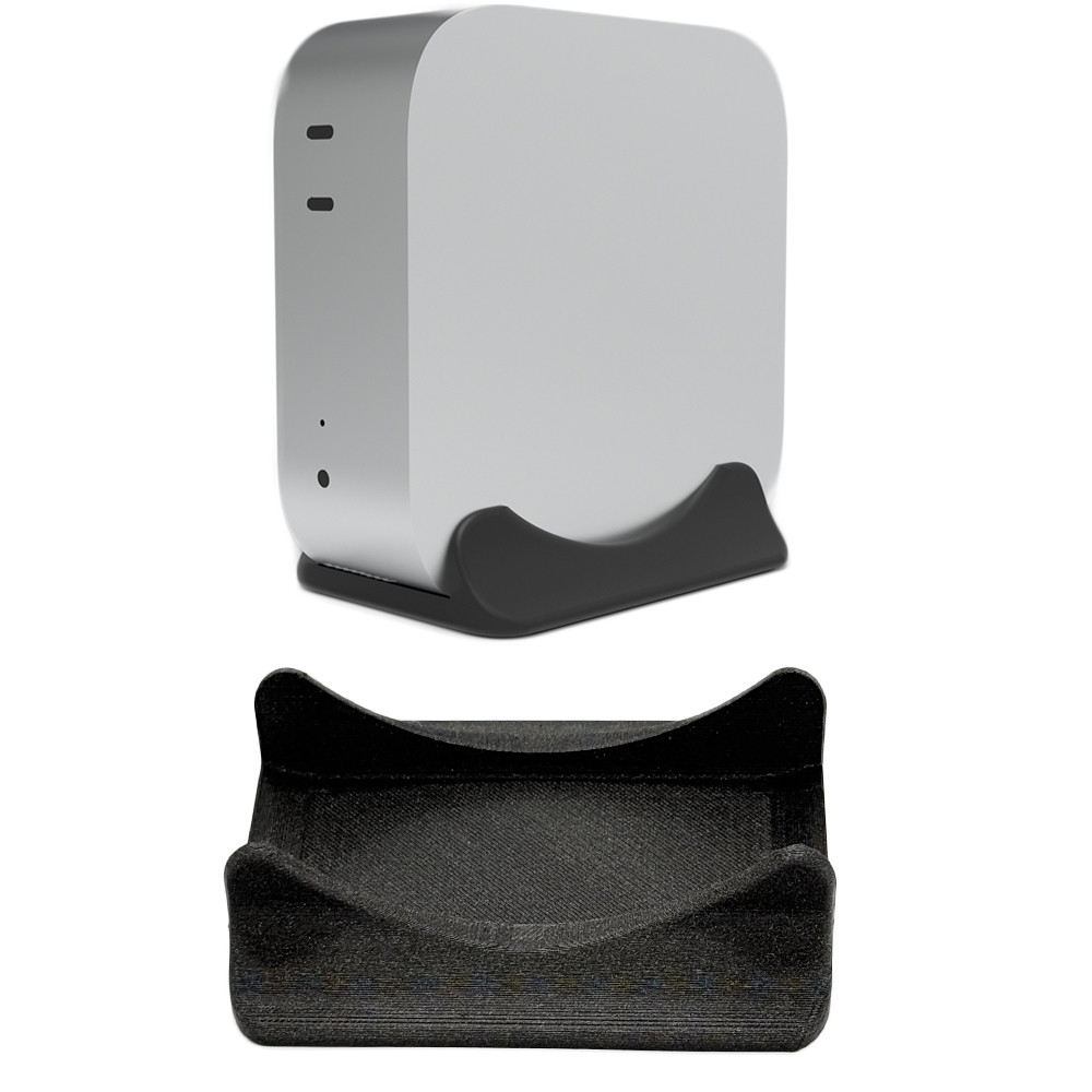 ขาตั้งแนวตั้งสําหรับ Mac Mini M4,Sturdy ที่วางคอมพิวเตอร์กันลื่นมัลติฟังก์ชั่นออกแบบเฉพาะสําหรับ Mac Mini 2024