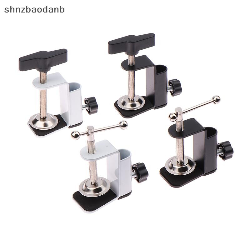 [SHNZFF] Universal Clamp DIY คลิปโลหะคงที่ Fitgs สกรูผู้ถือกล้องขาตั้งสําหรับออกอากาศไมโครโฟนโคมไฟตั้งโต๊ะ Clamp YBUI