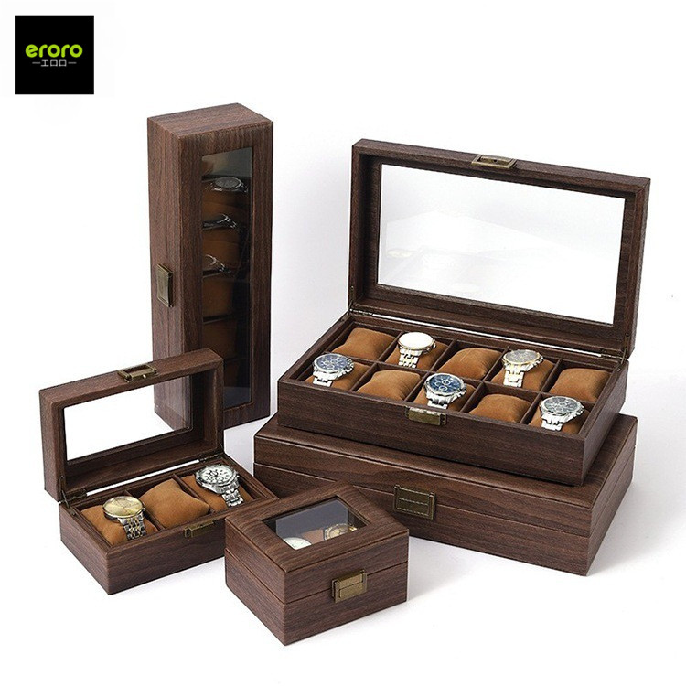 ERORO *พร้อมส่ง*กล่องนาฬิกา  2 / 3 / 6 / 10 / 12ช่อง  กล่องใส่นาฬิกา Watch Box กล่องของขวัญ