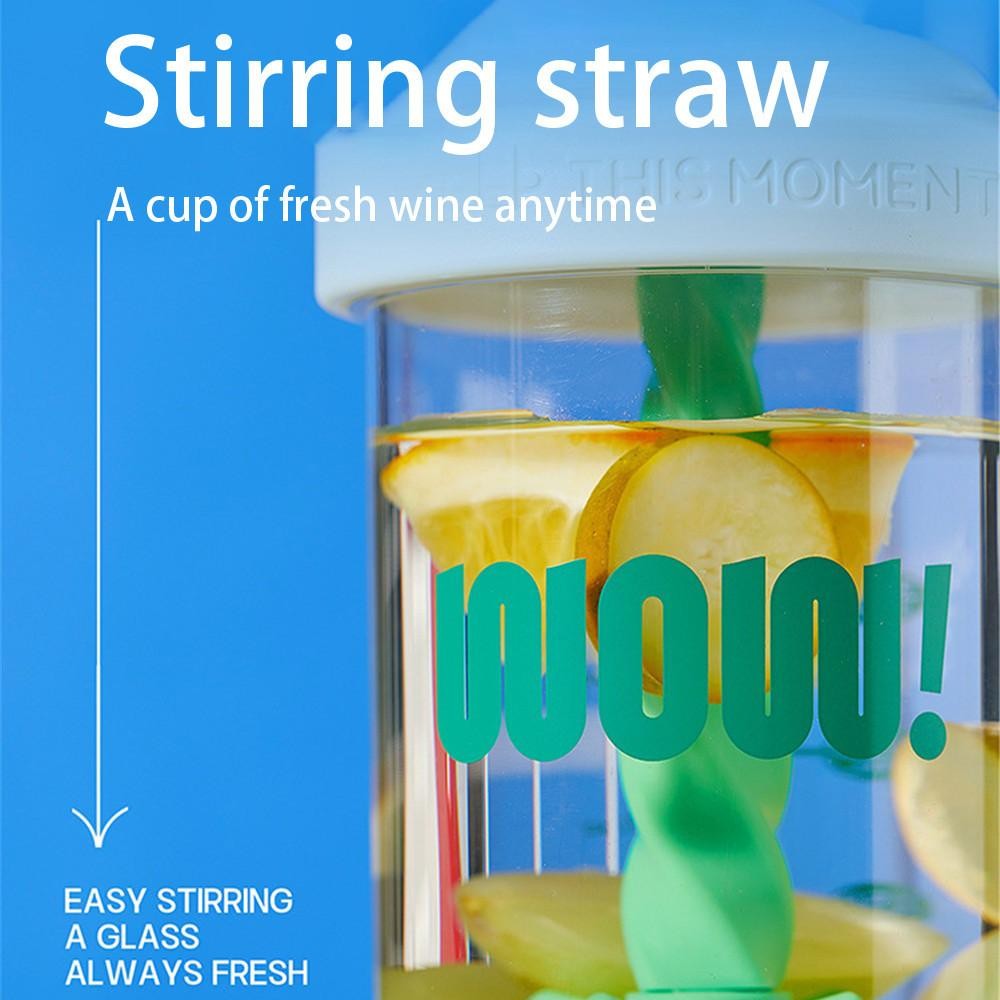 Pisuz Way Pcแก้วน้ำปั่นขนาดเล็ก น่ารักการ์ตูน กีฬากลางแจ้งน่ารักการ์ตูนออกแบบเฉพาะแก้วน้ําแบบพกพา - รูปที่ 4