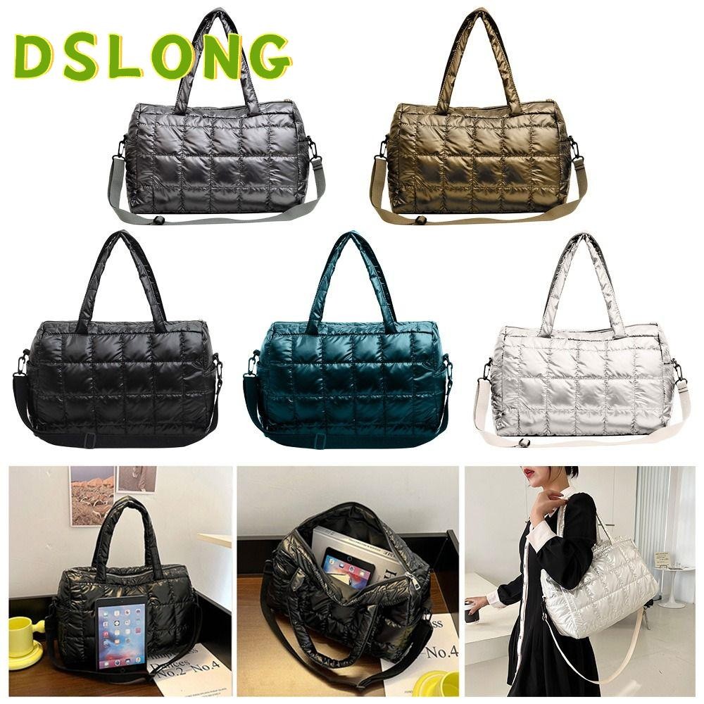 DSLONG กระเป๋าถือแฟชั่น แบบนิ่ม เหมาะกับการเล่นโยคะ ฟิตเนส