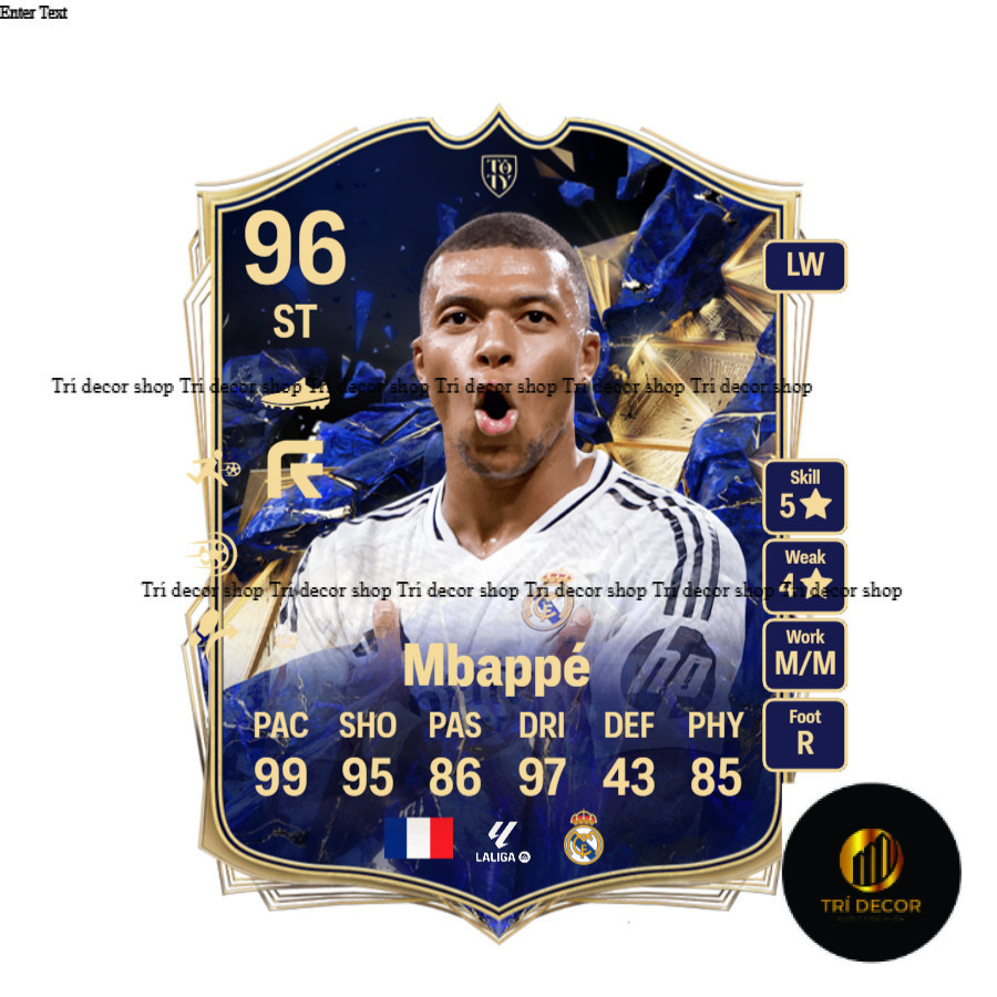 พวงกุญแจ Kylian Mbappé